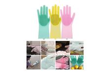 Magic Silicone Scrubber Gloves