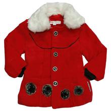 Red Fur Coat For Girls