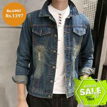 Men Fashion Denim Jacket