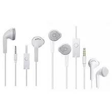 Combo Of 3 White Ear Buds Wired Earphones With Mic