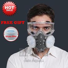 New Dust Mask Respirator Dual Filter Half Face Mask With Safety