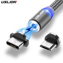 USLION Magnetic USB Cable Fast Charging USB Type C Cable