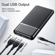 KUULAA 10000mah portable charging power bank external