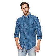 Ruggers by Unlimited Men's Checkered Regular Fit Casual Shirt