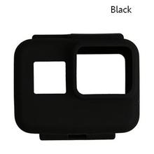 Colorful Soft Silicone Rubber Frame Protective Case for GoPro Hero 5 6 7 Black Protective Cover for Go Pro 5 Camera Accessories