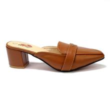 Brown Slip-On Shoes For Women - 6115-G8