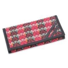 Dark Red/Black Hand Made Dhaka Purse For Women