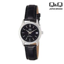 Q&Q Ca05J302Y Black Dial Analog Watch For Women