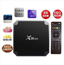 2GB RAM 16GB ROM X96 Mini Android 7.1 4K TV Box Amlogic S905W Support 2.4G WiFi LAN H.265