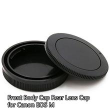 Front Body Cap Rear Lens Cap for Canon EOS M