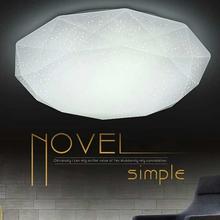 Modern LED Ceiling Lamps Simple Diamond Version For Living Room Bathroom Home Lighting