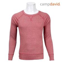 Campdavid Light Red Cotton Sweatshirt