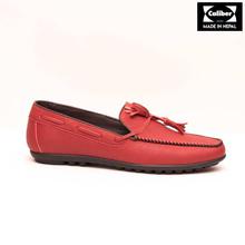 Caliber Shoes Red Tassel  Casual Slip On Shoes For Men - (532 O)