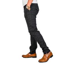 Virjeans Stretchable Cotton Check Chinos Pant for Men (VJC 713) Back