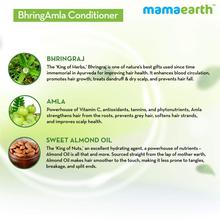Mamaearth BhringAmla Conditioner with Bhringraj & Amla for Intense Hair Treatment – 250ml