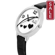 SALE- Ziera Analogue White Dial Men's & Women's Couple Watch -