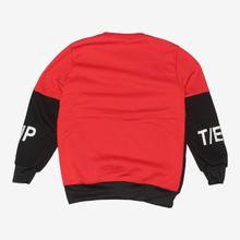 Red/Black Sweat T-Shirt For Kids