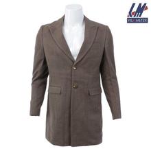 KILOMETER Front Pockets Designed Long Woolen Coat For Men - KM 707