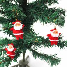 Mini Santa Claus Hanging Ornaments Christmas Tree Decorations N28