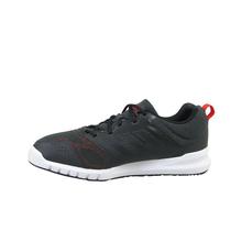 Kapadaa: Adidas Black/Red Essential Star 3 Sports Sneakers For Men – CG3512