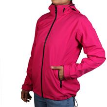 Moonstar: Plain Pink Softshell Jacket for Women