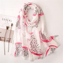 Korean Style Sun Protection Premium Printed Scarves For