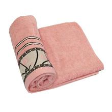 Light Pink Medium Sized Cotton Bath Towel