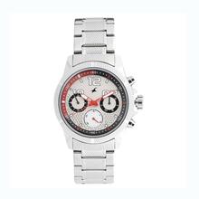 Fastrack Loopholes Analog Silver Dial Men's Watch-3169SM01