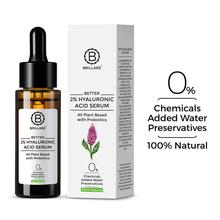 Brillare Better 2% Hyaluronic Acid Face Serum For Ageing Skin