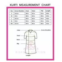 Pink/White Round Neck Designed Kurti For Women