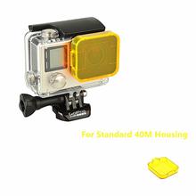 Yellow Underwater Sea Dive Color Camera Filter for Gopro 3 4