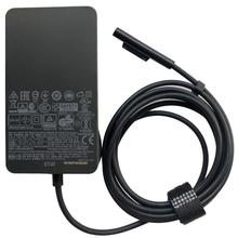 Microsoft Surface Pro Charger 65Watt Power Supply AC Adapter Black 15V Model 1706