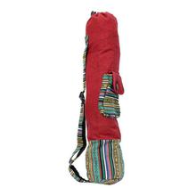 Red/Green Abstract Printed Travel Duffle Bag