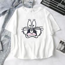 Women T-Shirts 2019 Summer New Cute Animal Girls Printed