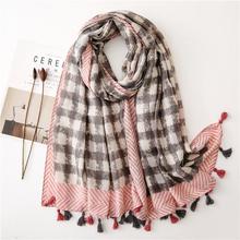 Korean Style Sun Protection Premium Printed Scarves For