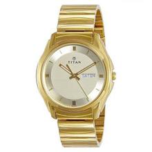 1578YM05 Karishma Gold Dial Analog Watch For Men