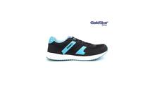 Goldstar Black/Blue Nova G 10 Sports Shoes For Men