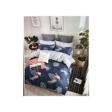 Cotton Printed Bedsheet With Pillow And Quilt Cover Set [ bhsbg21]