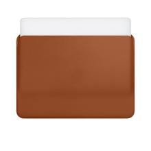 Leather Sleeve for 15-inch MacBook Air and MacBook Pro - Brown