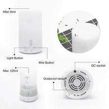 Mini Air Ultrasonic Humidifier USB Charging 5Color Led Night Light