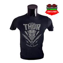Thor Printed Black T-Shirt