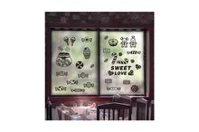 Candy Restaurant Waterproof Wall Stickers