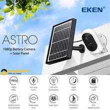 EKEN Astro 1080p Full HD IP Camera With Battery Backup + Solor Panel