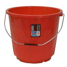 Bagmati Red Plastic Bucket - 8 Ltrs.