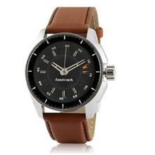 3089SL05 Black Dial Leather Analog Black Dial Watch