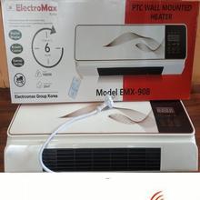 Electromax 908 Wall Heater/Air Cooler With Remote Control Wall Mounted Fan Heater