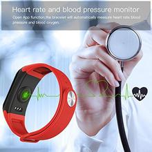 Lerbyee F1 Smart Bracelet Heart Rate Blood Pressure