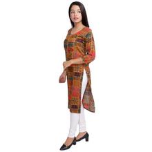 Multicolored Floral Printed Kurti For Women