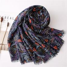 Korean Style Sun Protection Premium Printed Scarves For