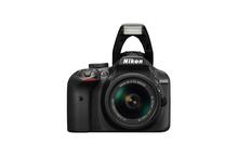 Nikon D3400 DSLR Camera AF-P DX NIKKOR 18-55mm f/3.5-5.6G VR - Black